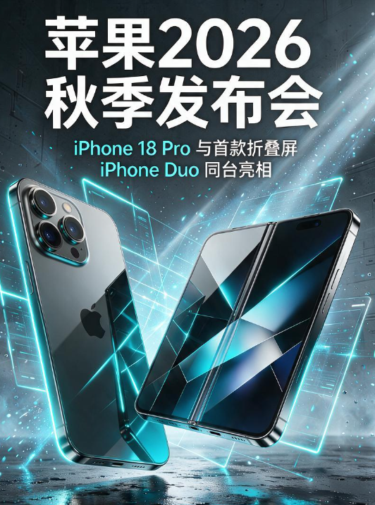 苹果2026秋季发布会召开 两款高端iPhone正式亮相